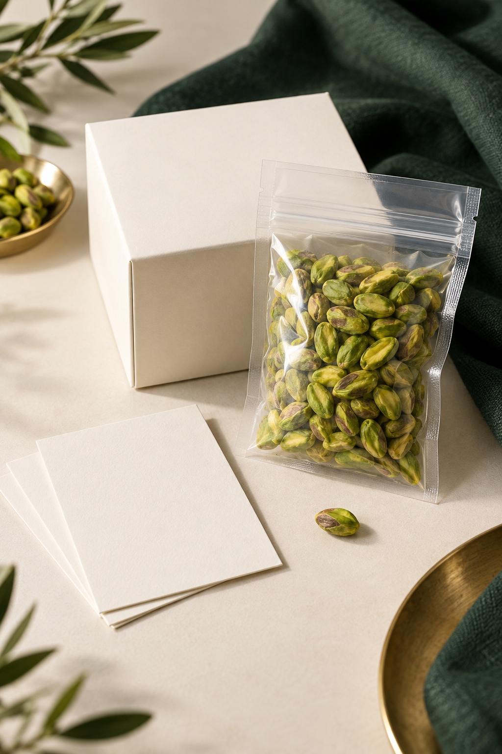 Premium pistachio kernel evaluation sample kit